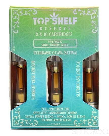 Top Shelf Hemp Multi‑Pack 2.0 Blend Vape Cartridges