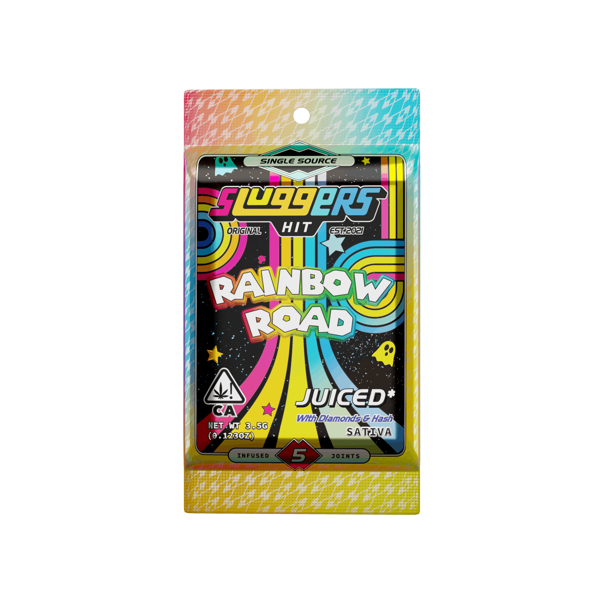 Sluggers Hit – Rainbow Road (3.5 Grams, Hybrid) Sluggers Hit – Rainbow Road (3.5 Grams, Hybrid)